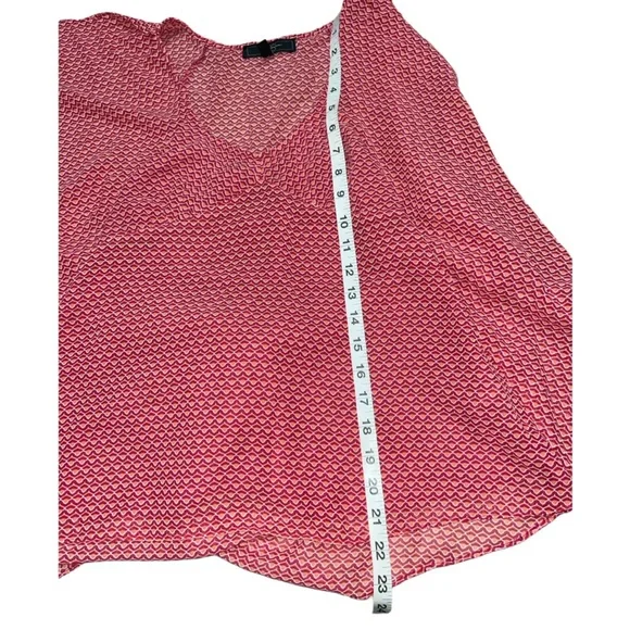 Women's Jessica Simspon Pink/Orange Abstract Sleeveless Top - XS - Picture 11 of 11